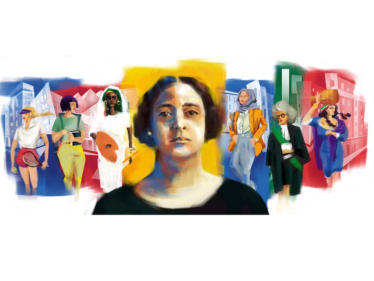 Huda Shaarawi Google Doodle